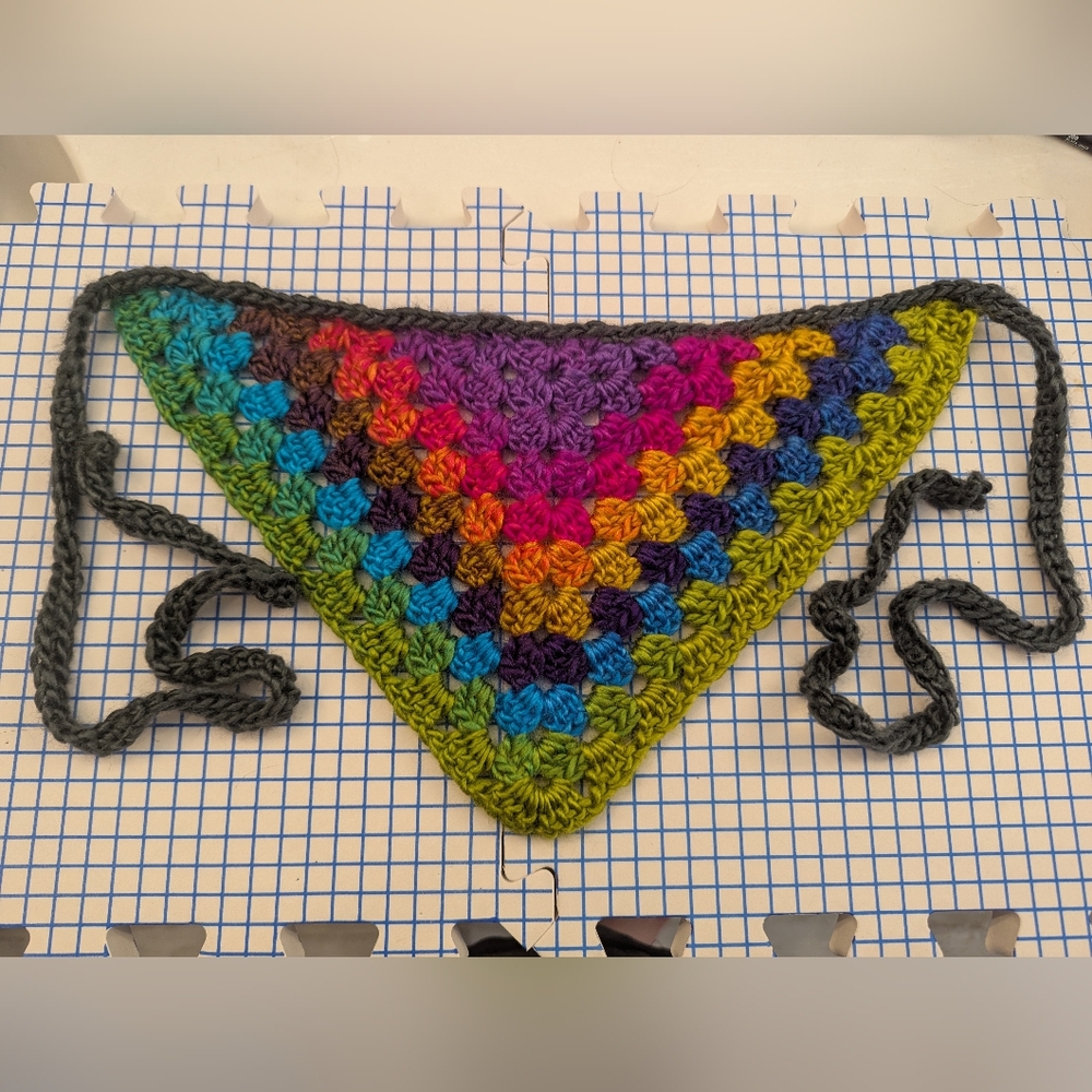 Multicolor Crochet Hair Band